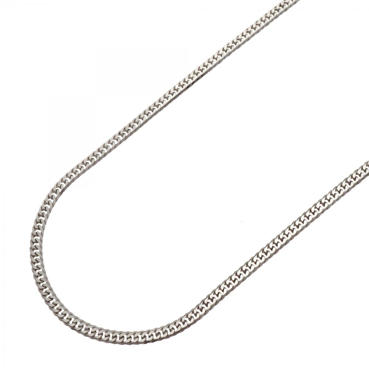 6khd0062】喜平 ネックレス Pt850 プラチナ 6面 ダブル 45.7cm 10.2g 