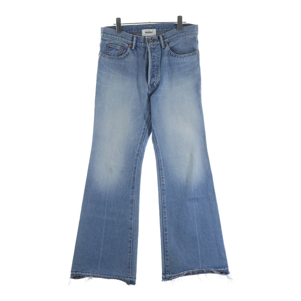 doublet (ダブレット) 22SS RECYCLE DENIM FLARE PANTS リサイクル