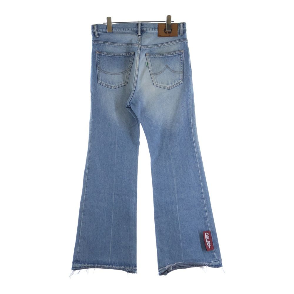 doublet (ダブレット) 22SS RECYCLE DENIM FLARE PANTS リサイクル