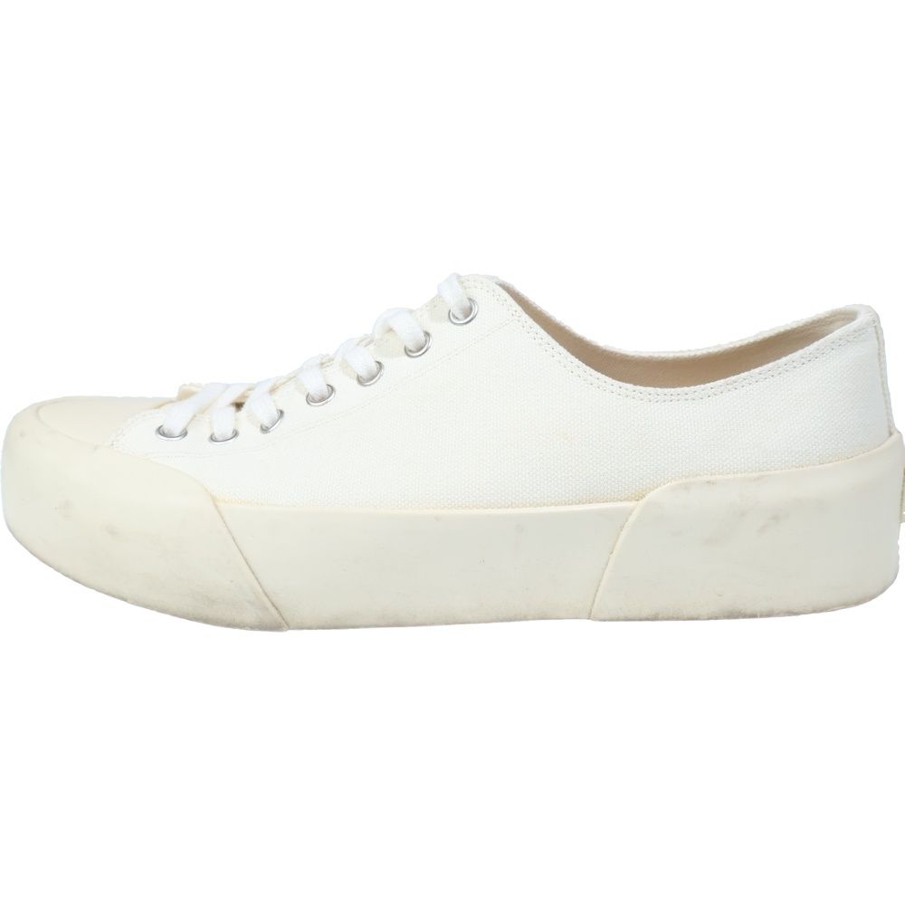 JIL SANDER (ジルサンダー) LOW TOP CANVAS SNEAKERS レースアップ
