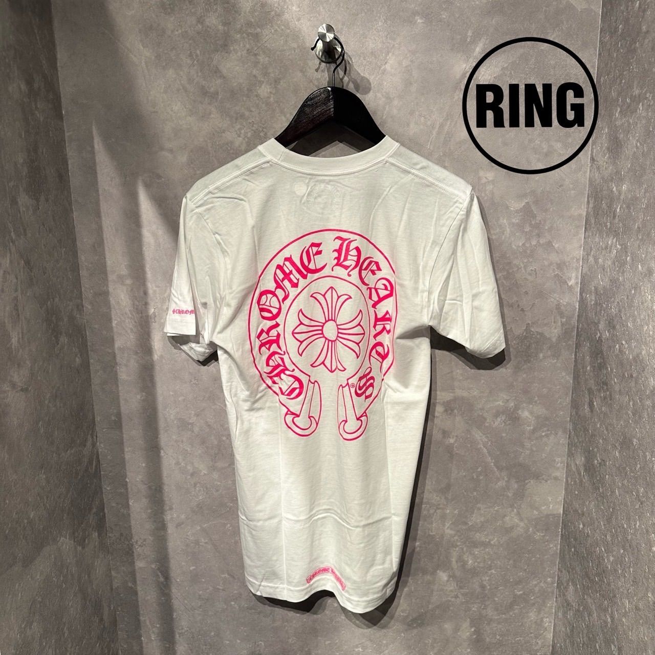 Chrome Hearts PINK Horseshoe S/S Tee WHT - メルカリ