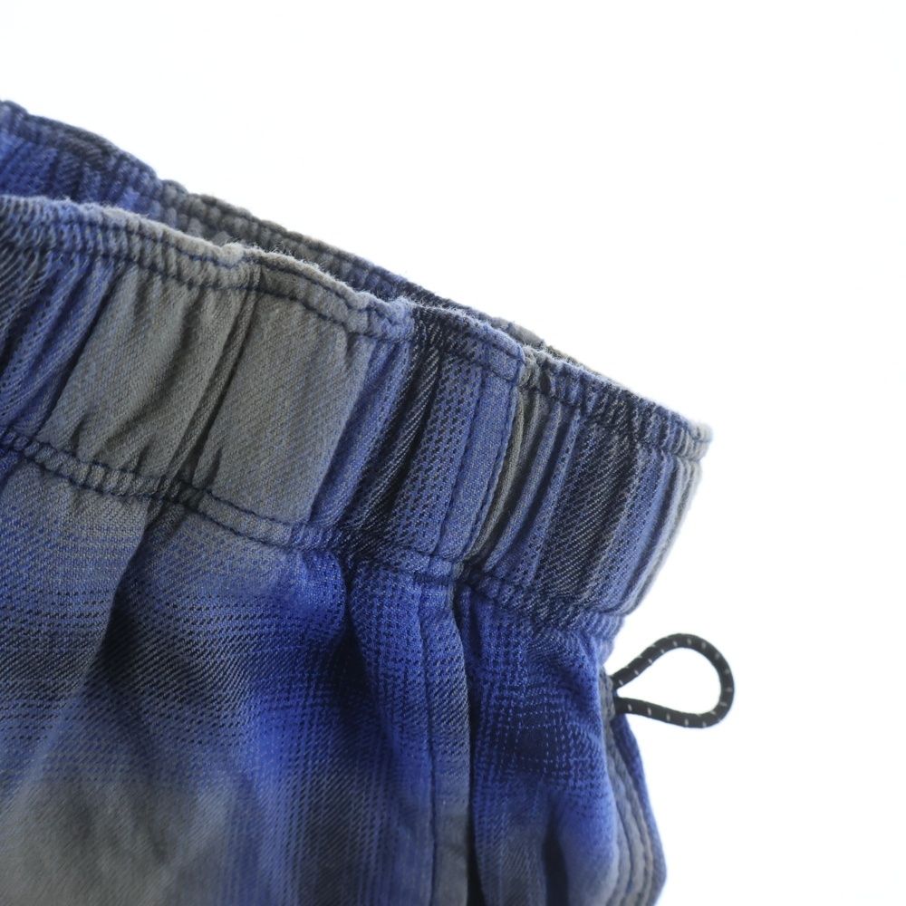 bal (バル) PLAID WIDE MOUNTAIN PANT チェックワイドマウンテンパンツ