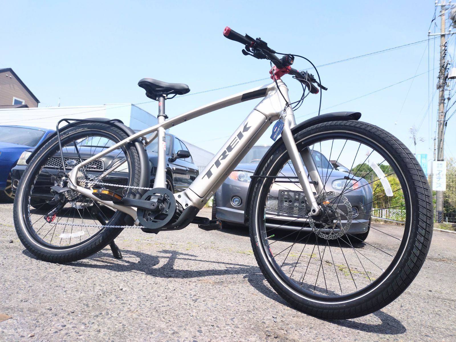 ☆TREK allant+8☆ノーマル制御車両 各快適カスタム☆Performance line CX搭載☆☆ODD表示103km 低走行☆希少Lサイズ☆