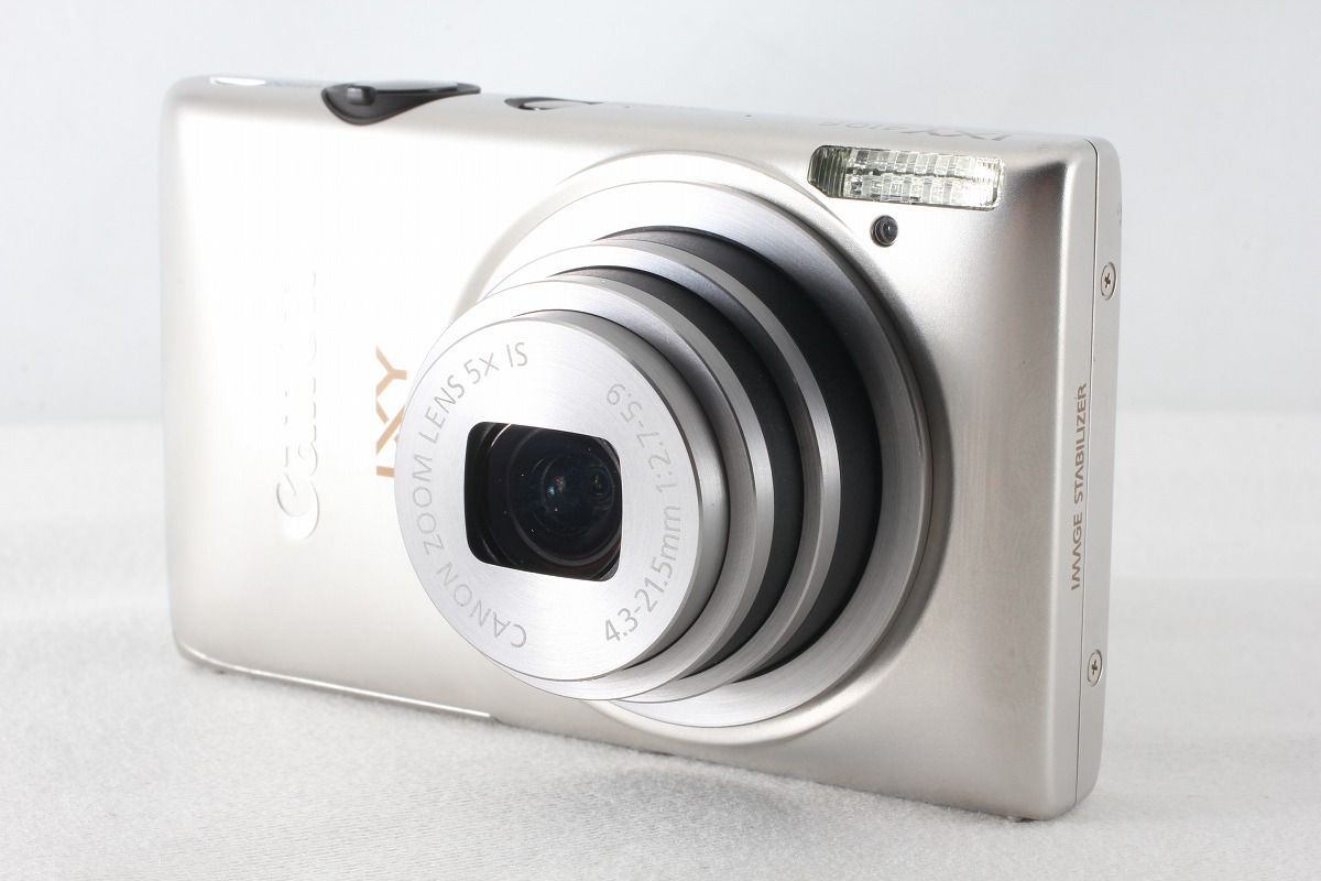 キヤノン CANON IXY 410F シルバー ストラップ付 コンパクトデジタル