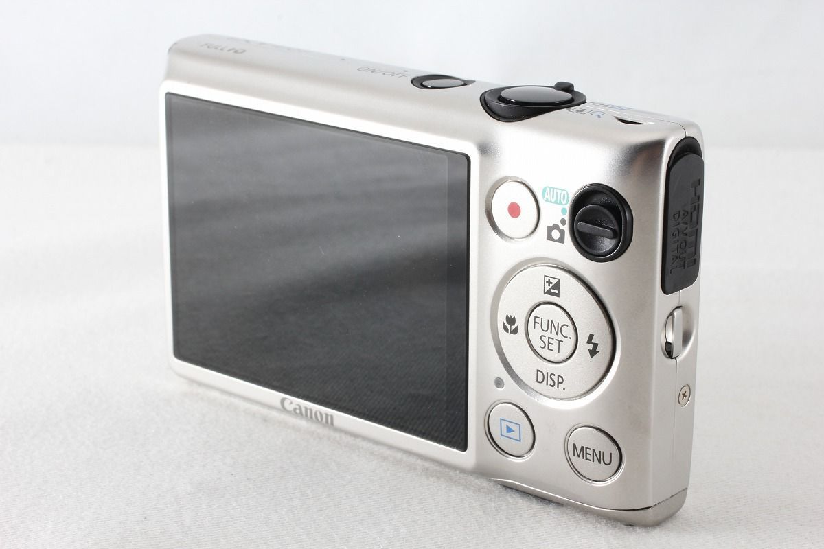 キヤノン CANON IXY 410F シルバー ストラップ付 コンパクトデジタル