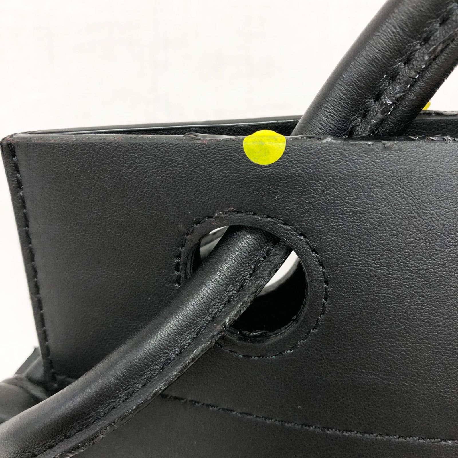 訳あり美品 ORSETTO オルセット CORDA ハンドバッグ カウレザー バケツ