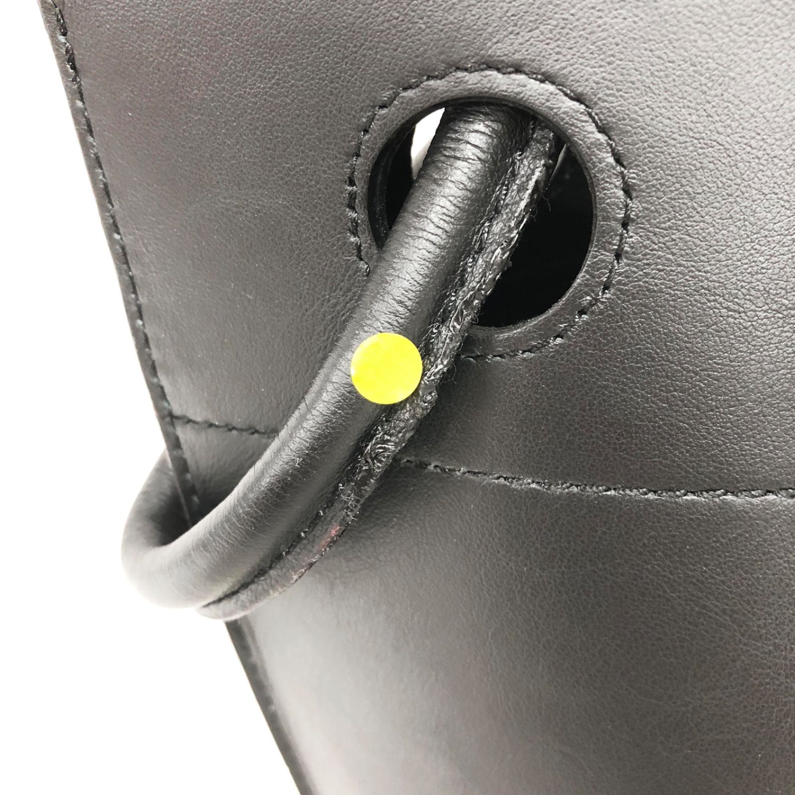 訳あり美品 ORSETTO オルセット CORDA ハンドバッグ カウレザー バケツ