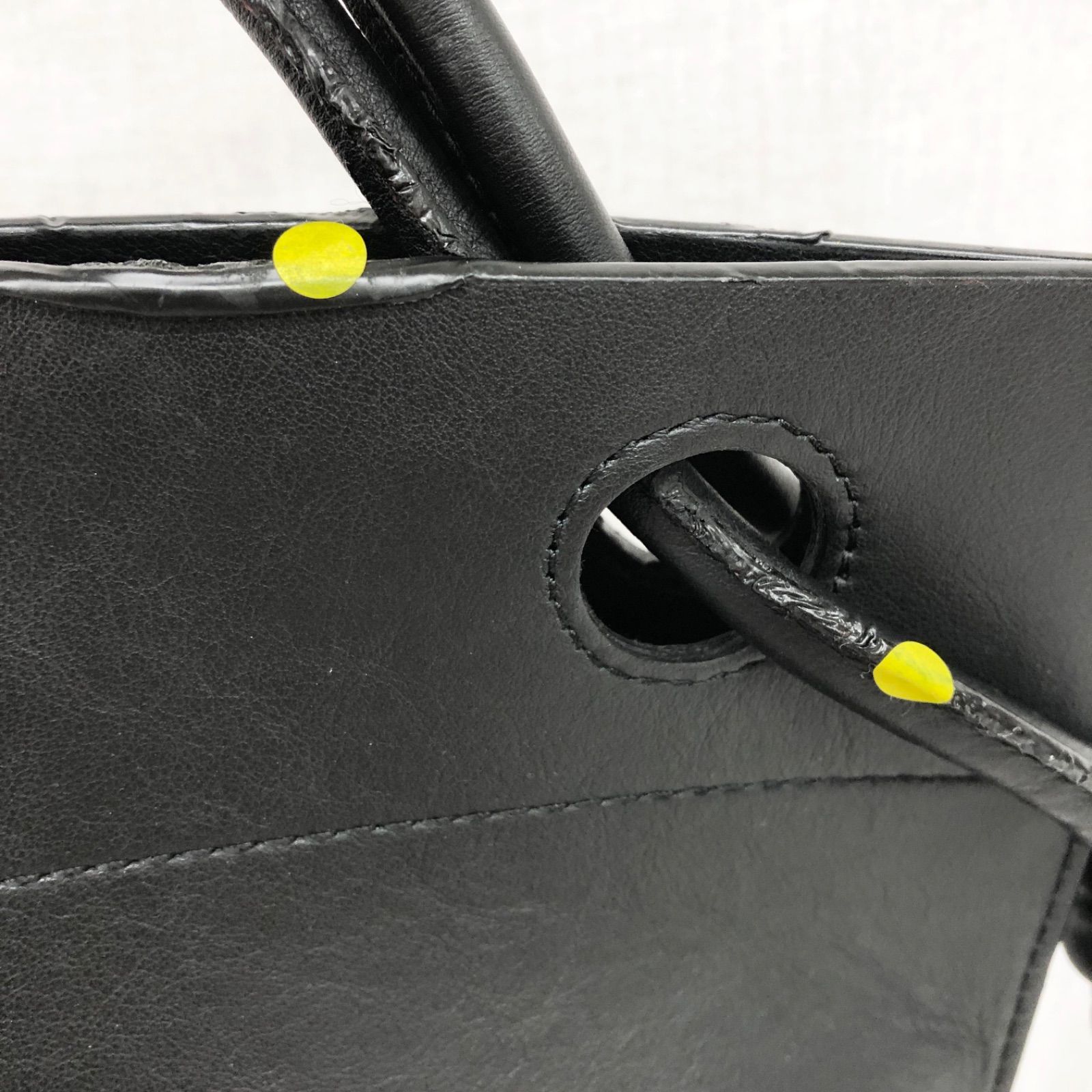 訳あり美品 ORSETTO オルセット CORDA ハンドバッグ カウレザー バケツ 