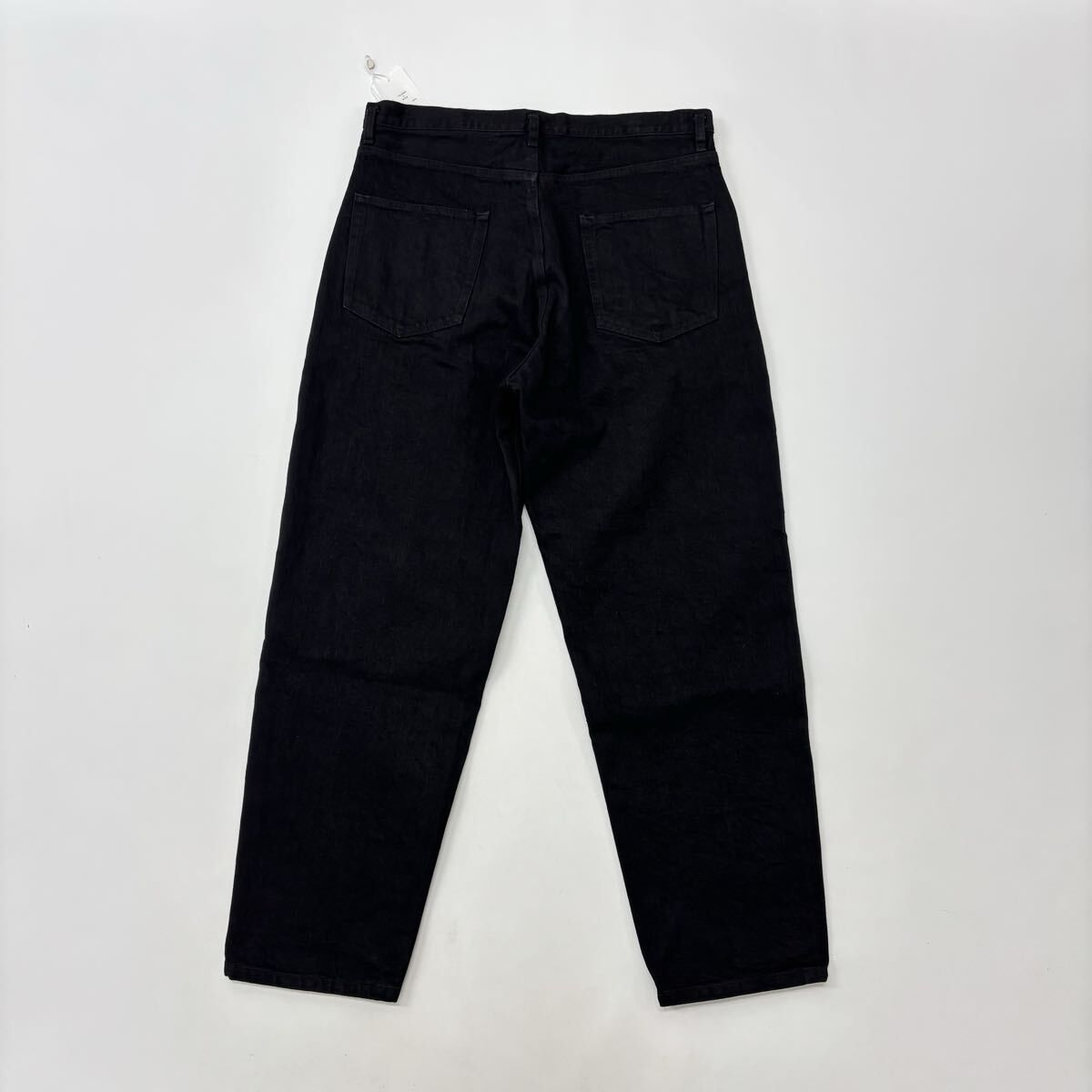 25aw 2025 新品 COMOLI コモリ COMOLI ブラック デニム テーパード 