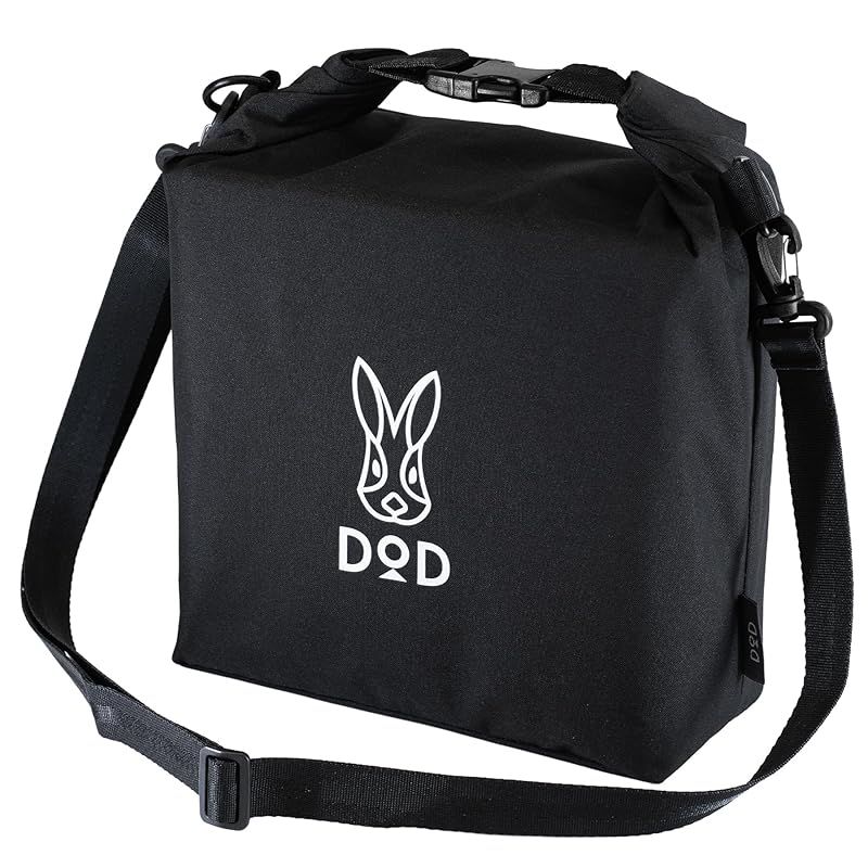 [신제품] DOD (Dee Dee) 히야위고 쿨러 (6) 단열 백 소프트 쿨러 [40℃에서 8시간 동안 얼음을 유지합니다] 500ml 페트병에는 사코쉬 백 5개가 들어 있습니다. CL1-240-BK 0