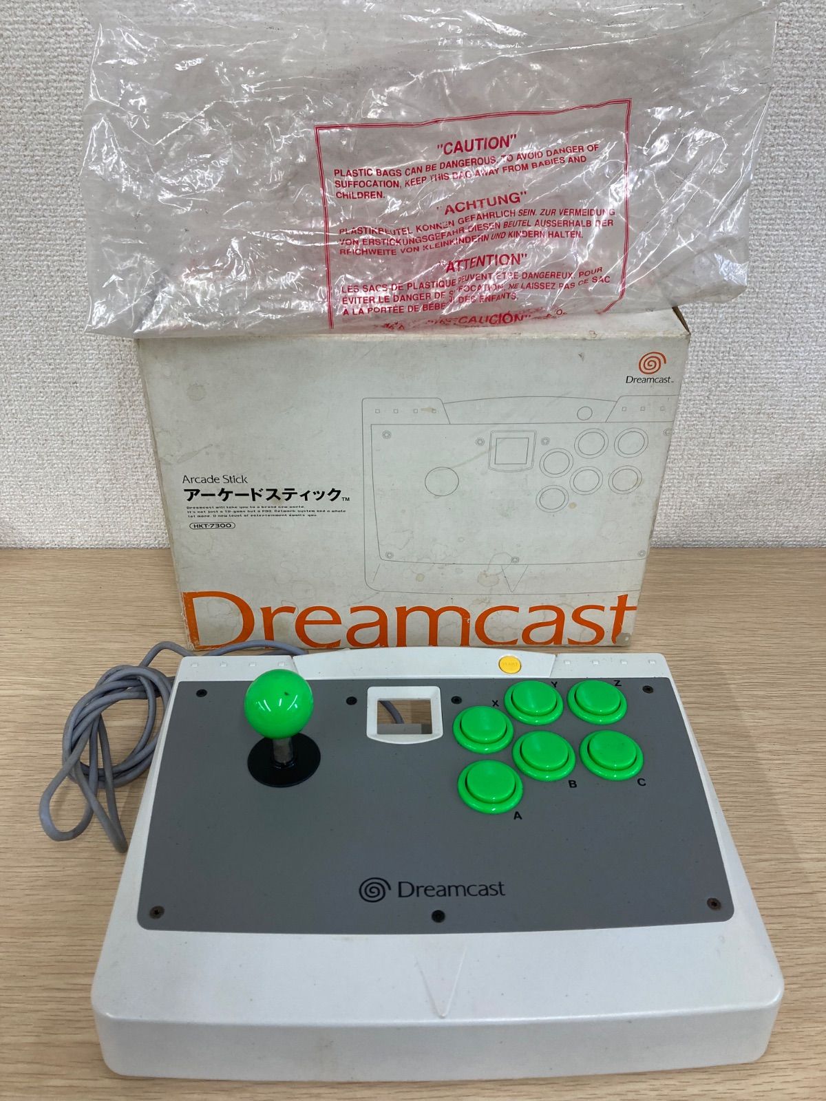 ￥３【通電動作未確認】SEGA ドリームキャスト HKT-7300 コントローラー【ゲーム機本体】【2】