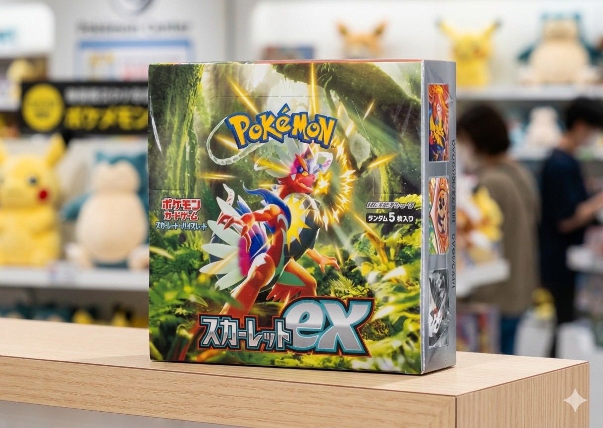 ⭐️【新品未開封】シュリンク付き ポケモンカードゲーム スカーレット