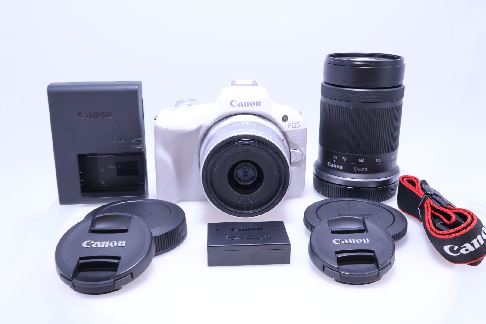 1,000回以下 極美品】Canon EOS R50 ダブルズームキット(RF-S18-45+RF