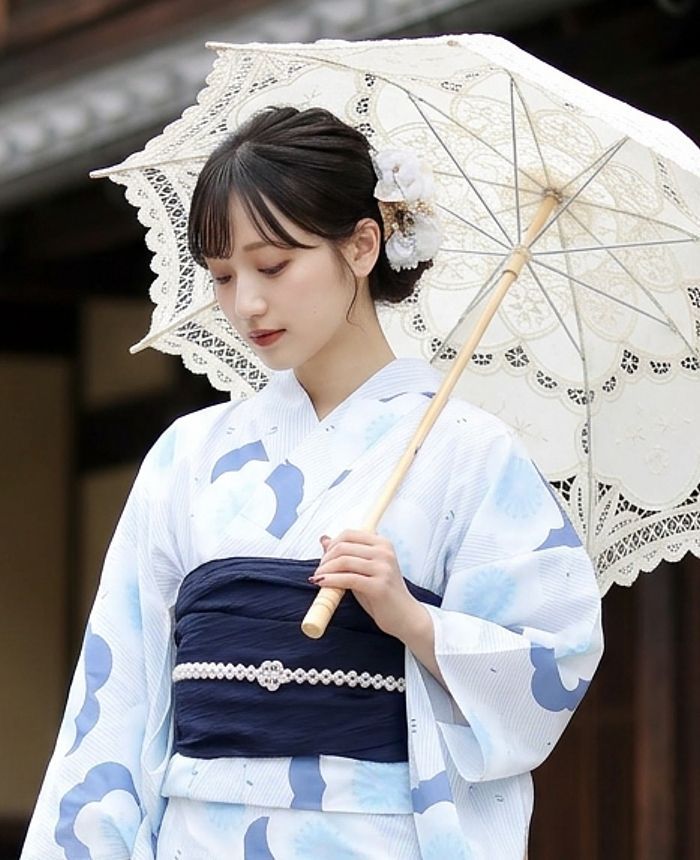 2026年販売開始！涼梅 【F】簡単！1人で着れる 綿 浴衣 レディース セパレート 浴衣 3点セット 二部式 浴衣+帯 セパレート浴衣 花火大会 夏祭り 盆踊り フリーサイズ ワンピース浴衣 は下のこのショップの商品をすべて見るよりご覧ください
