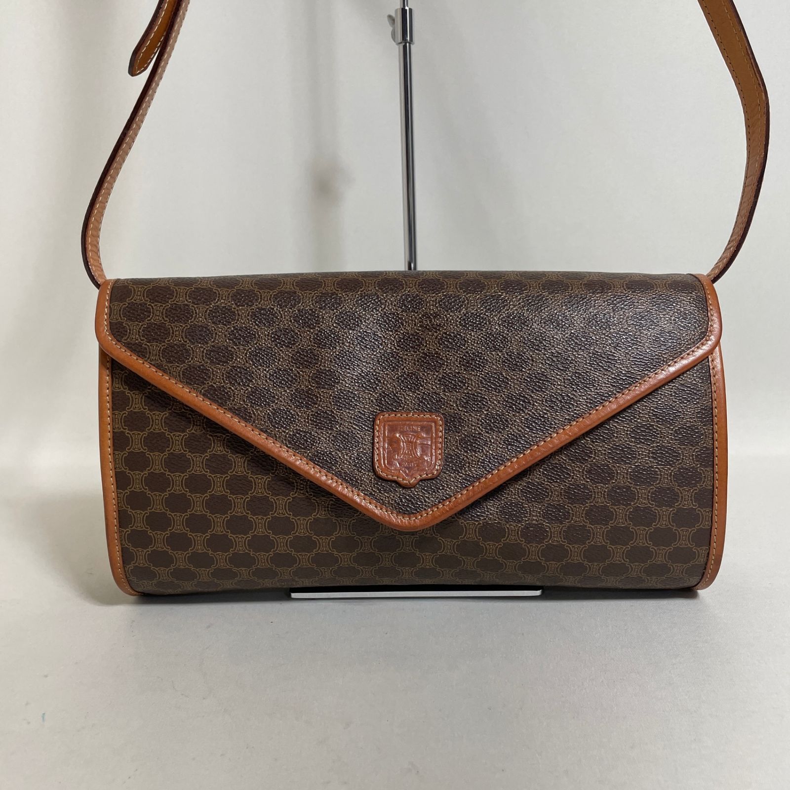 2604-26｜セリーヌ ショルダーバッグ マカダム柄 トリオンフ CELINE - 2604-26｜セリーヌ ショルダーバッグ マカダム柄 トリオンフ