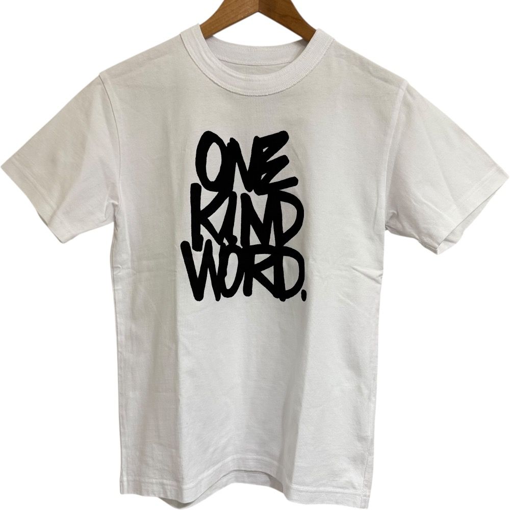 美品 21AW sacai サカイ One Kind Word Eric Haze T-Shirt 半袖 クルー 