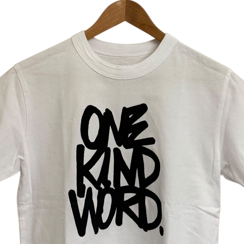美品 21AW sacai サカイ One Kind Word Eric Haze T-Shirt 半袖 クルー 
