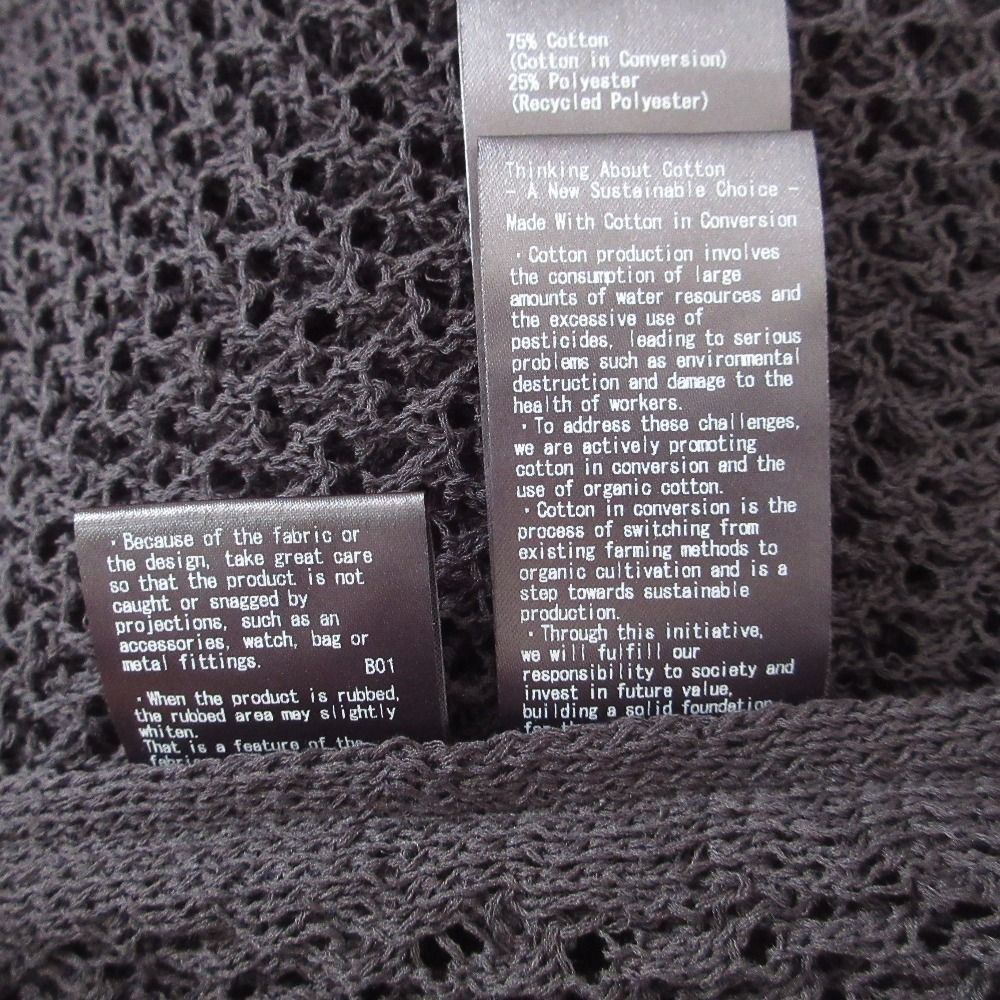 美品 CFCL シーエフシーエル Tc Lattice Tank Top タンクトップ CF009KN110 サイズ3 ブラック レディース 古着 中古 USED 美品 CFCL シーエフシーエル Tc Lattice Tank Top タンクトップ