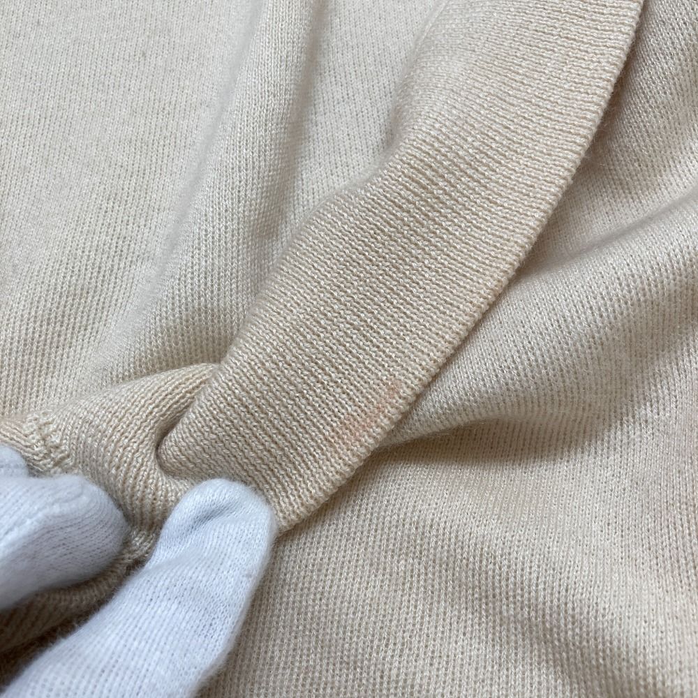 良品 23AW TB TOMORROWLAND .B トゥモローランドビー カシミヤ100％ Vネックベスト サイズF アイボリー レディース 古着 中古 USED 良品 23AW TB TOMORROWLAND .B トゥモローランドビー カシミヤ100％ V