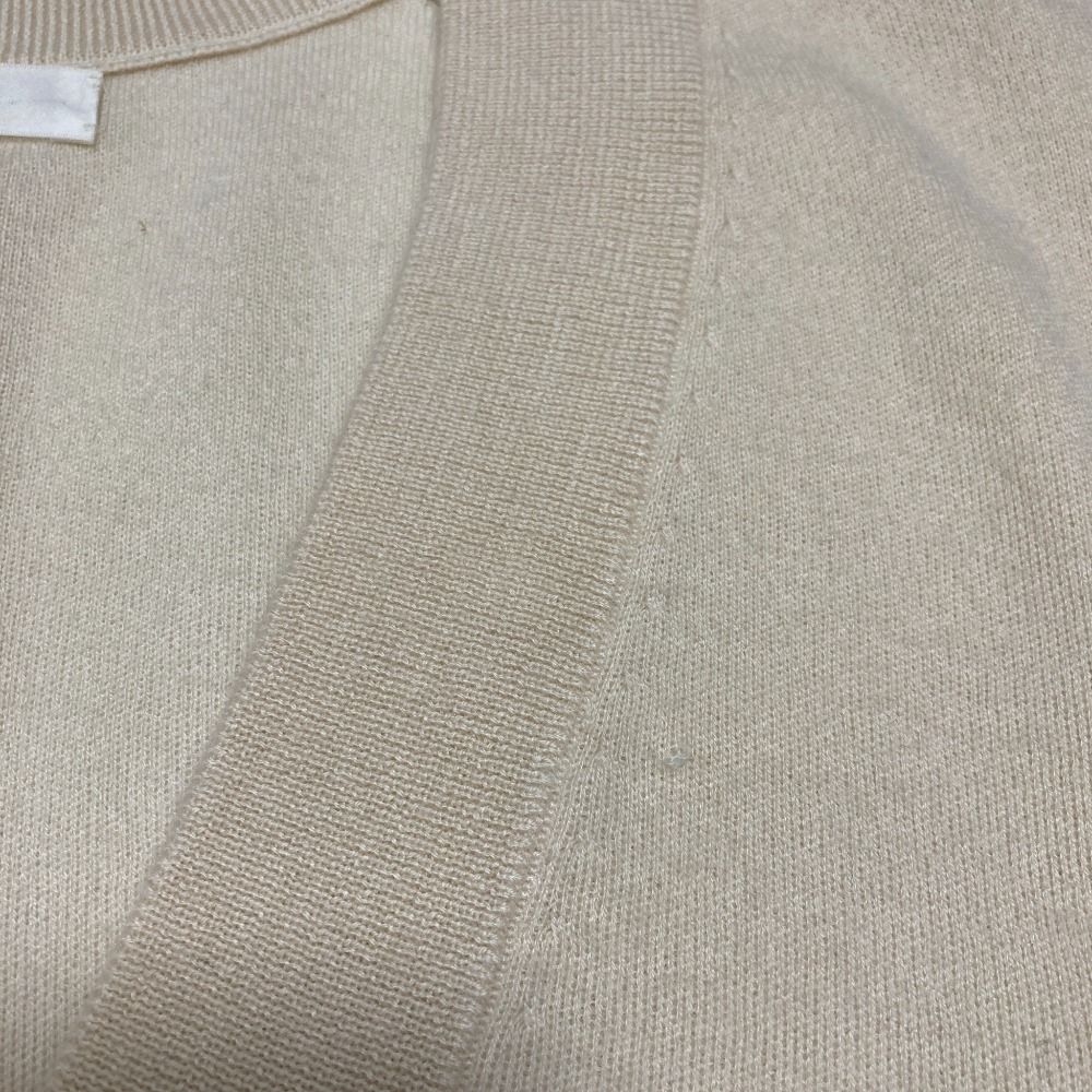 良品 23AW TB TOMORROWLAND .B トゥモローランドビー カシミヤ100％ Vネックベスト サイズF アイボリー レディース 古着 中古 USED 良品 23AW TB TOMORROWLAND .B トゥモローランドビー カシミヤ100％ V