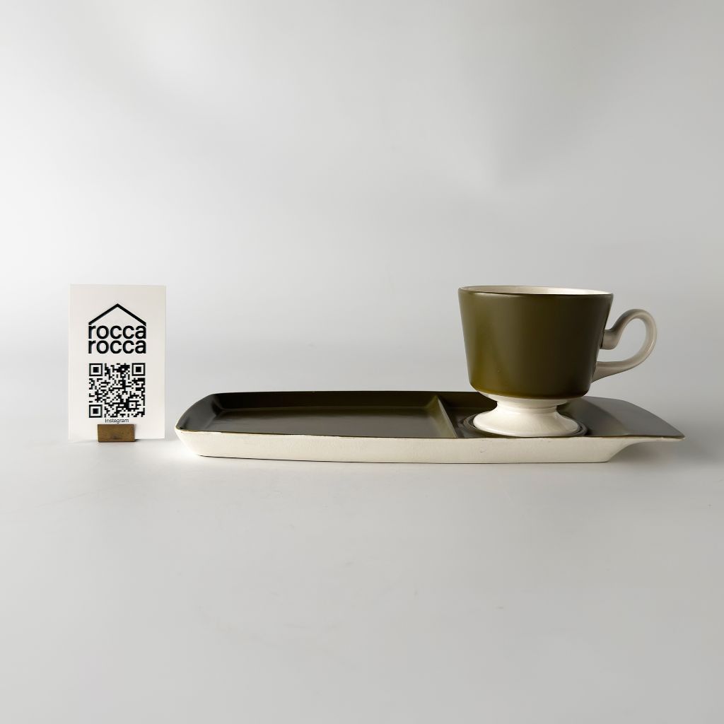 Carlton Ware カールトンウェア スナックプレート＆カップ セット 英国