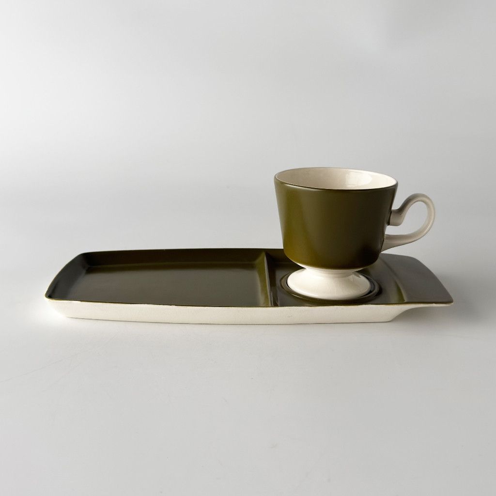 Carlton Ware カールトンウェア スナックプレート＆カップ セット 英国