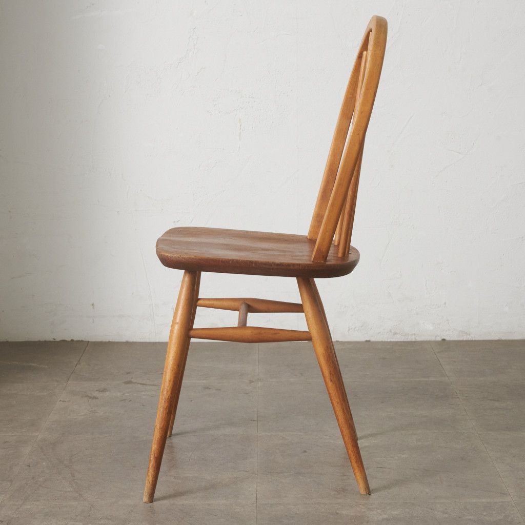 ercol フープバックチェア 4本 スポーク アーコール ダイニングチェア