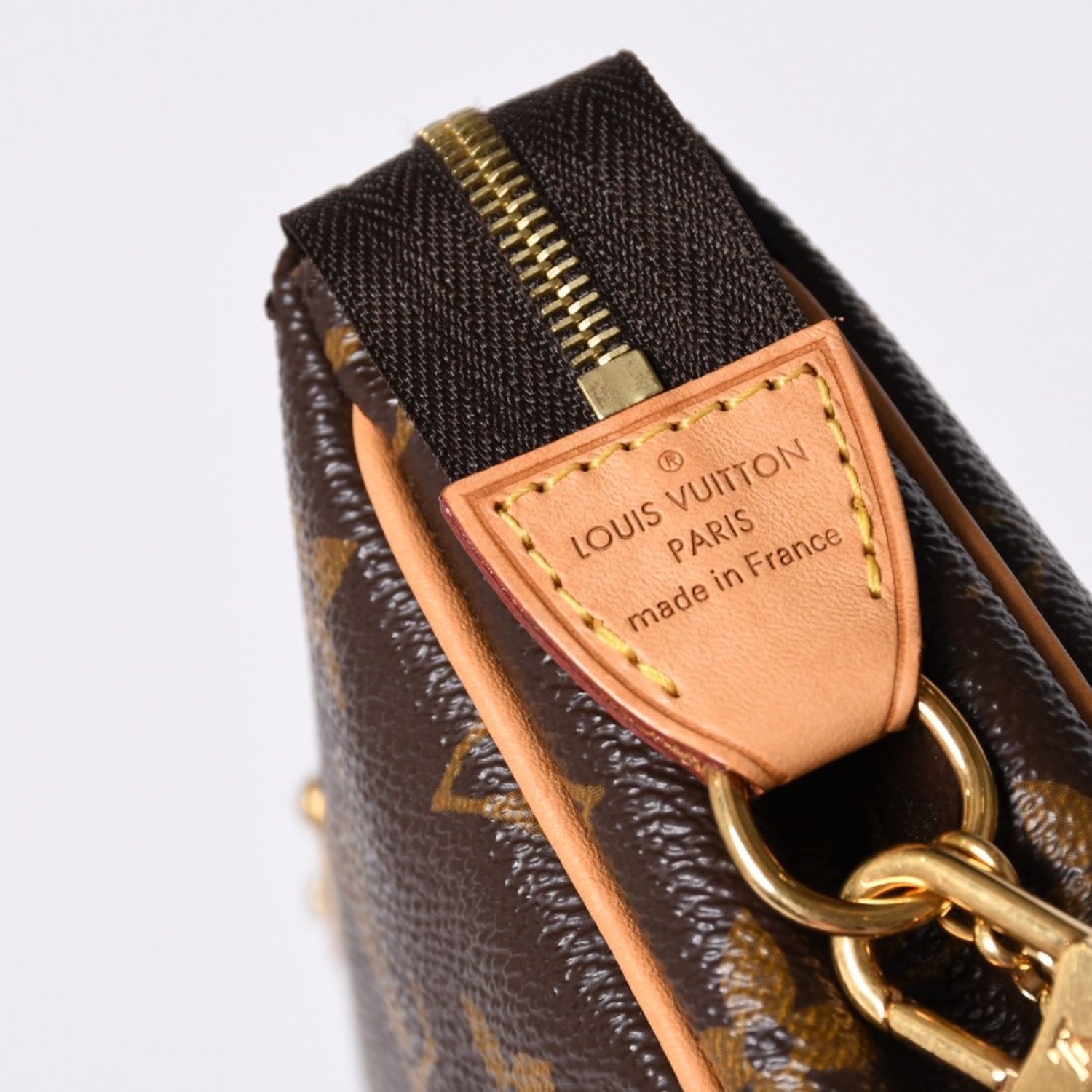 極美品 LOUIS VUITTON ルイヴィトン ポシェット エヴァ チェーン 