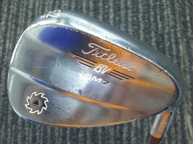 中古 ウェッジ タイトリスト ボーケイSM7ツアークローム52-12F/DG(JP