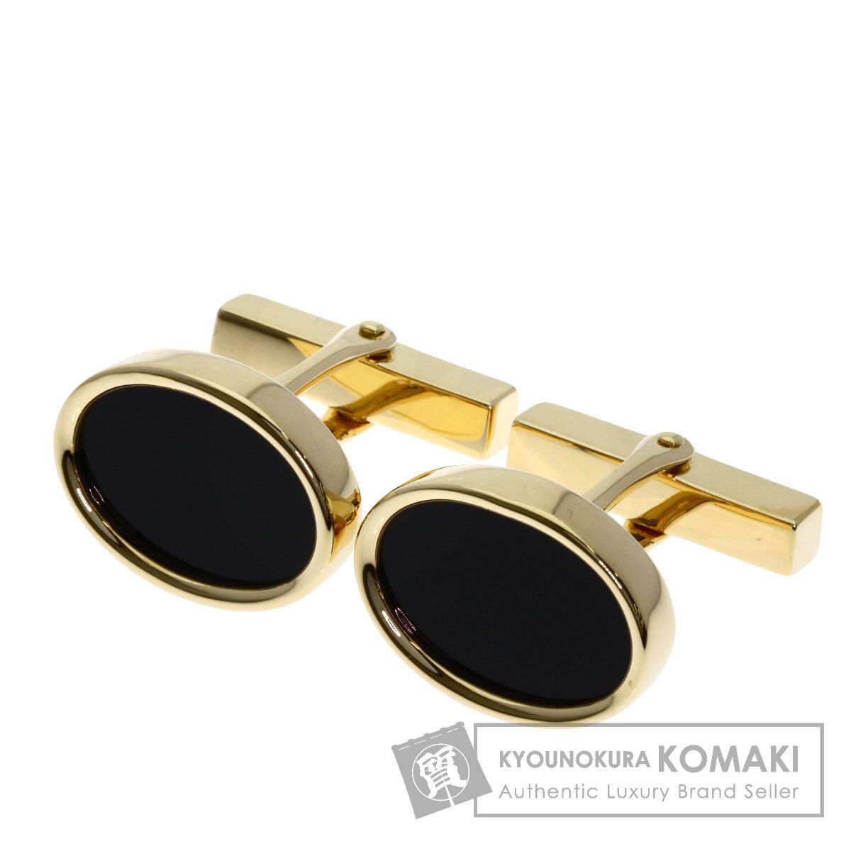 TIFFANY&Co. ティファニー オニキス カフス K14YG メンズ [中古]