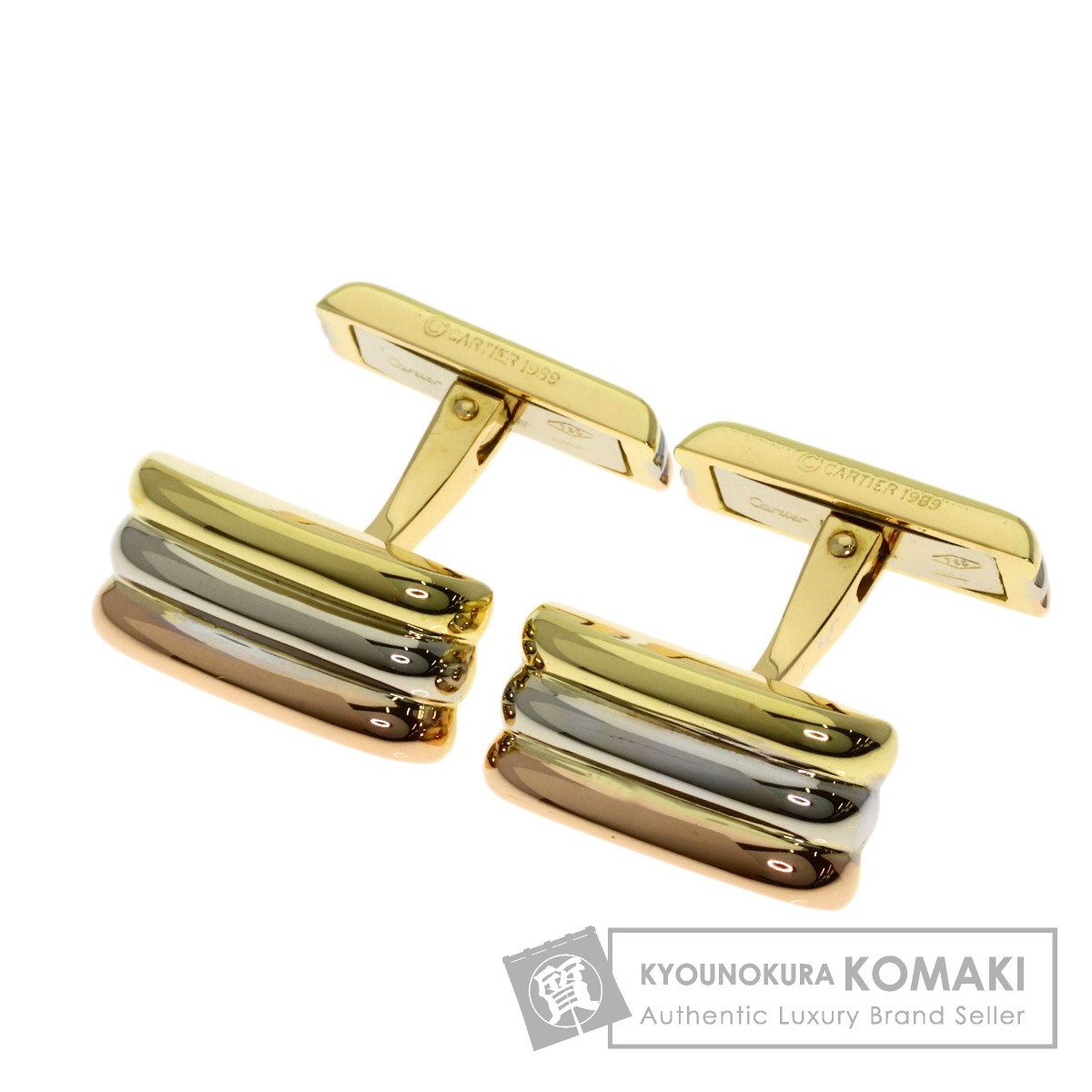 CARTIER カルティエ トリニティ カフス K18YG K18PG K18WG メンズ [中古]