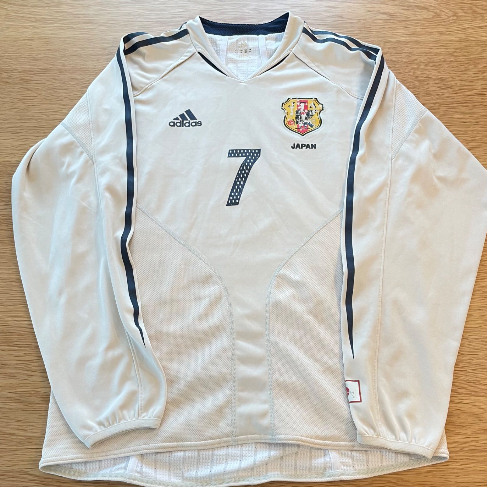 レア 希少【値下げok】サッカー 日本代表 ユニフォーム 長袖 2004-2005 