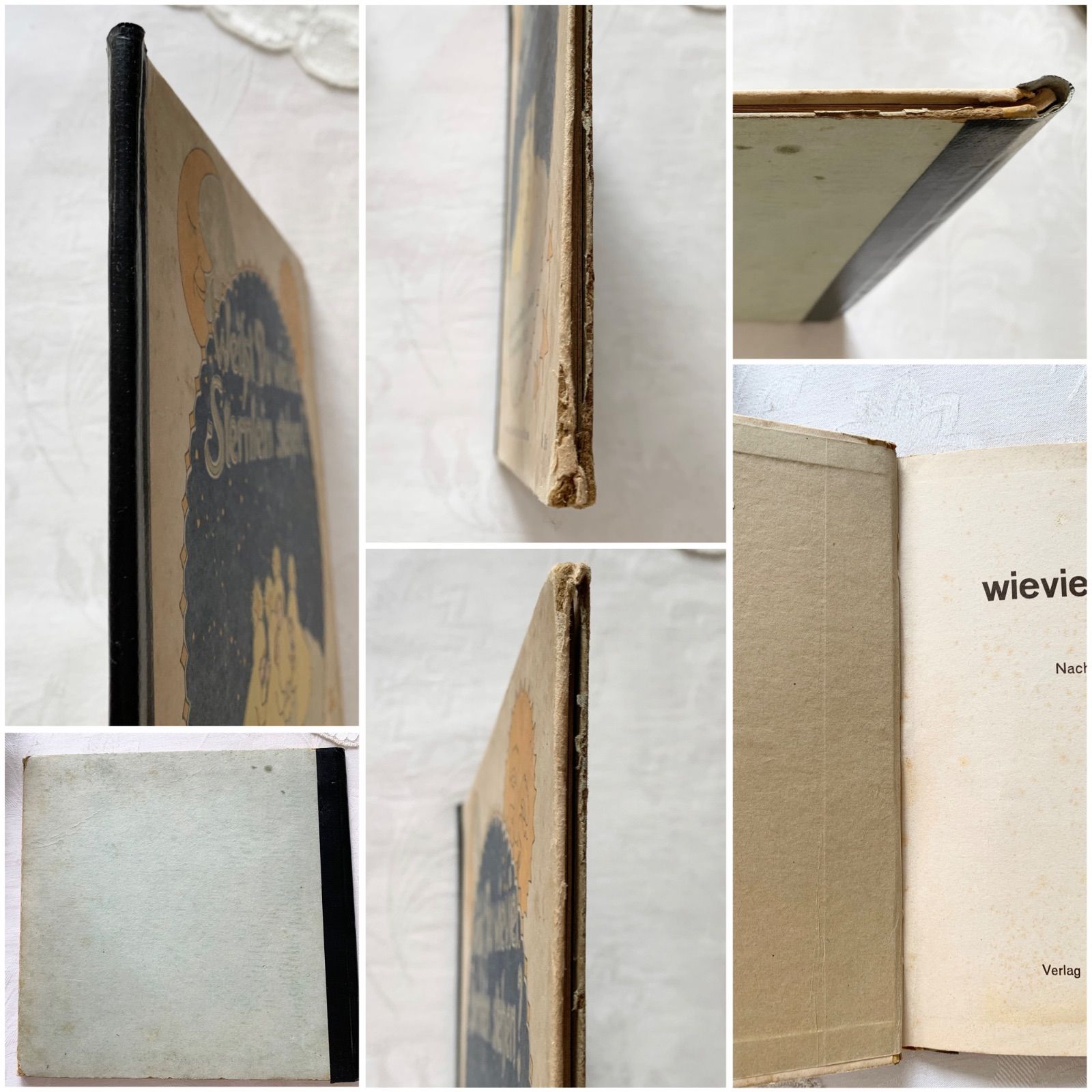 1920-1930s ドイツアンティーク絵本「お星さまがいくつあるか知ってる
