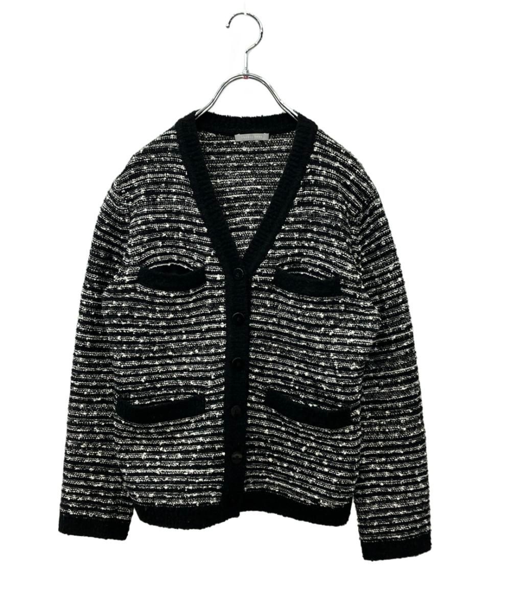 セオリーリュクス 長袖カーディガン ツイード Vネック 24AW レディース SIZE 32 (S) theory luxe セオリーリュクス 長袖カーディガン ツイード Vネック 24AW レディース