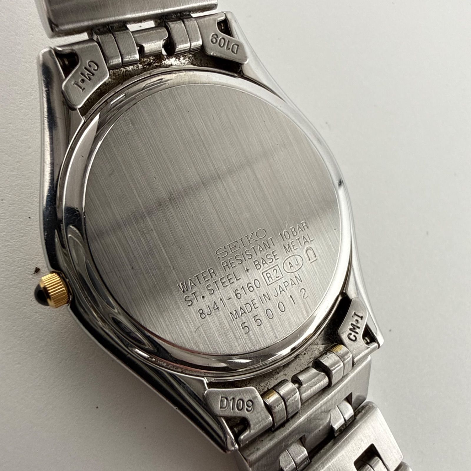 SEIKO 8J41-6160 セイコー DOLCE ドルチェ メンズ 腕時計 クォーツ