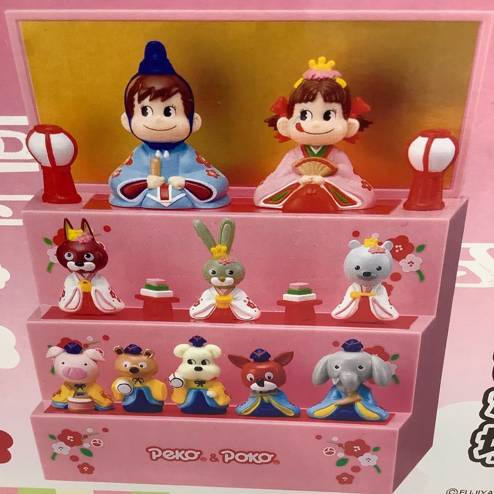 FUJIYA ペコポコひな壇 ひな人形セット 3段 W888 - メルカリ