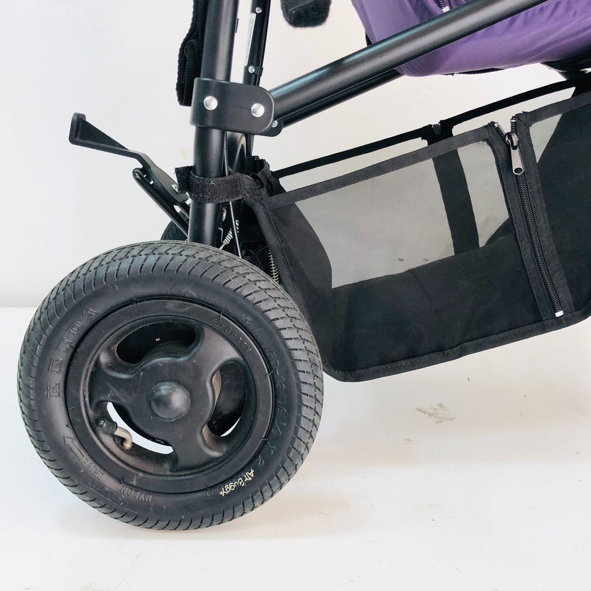 AirBuggy COCO エアバギー ココ 三輪ベビーカー パープル タイヤ空気 