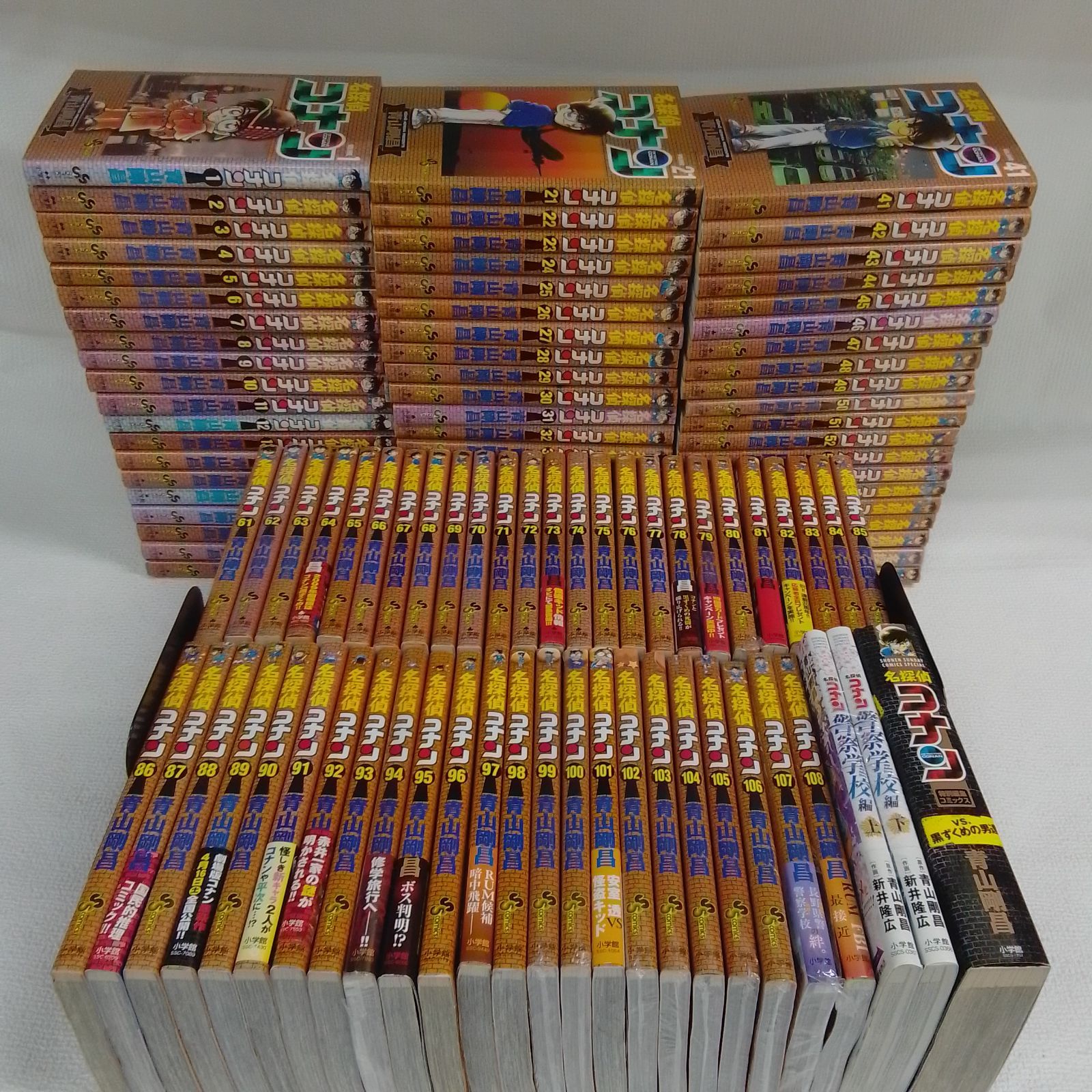 ☆②【未開封あり】名探偵コナン 1～108巻 コミックセット 青山剛昌 