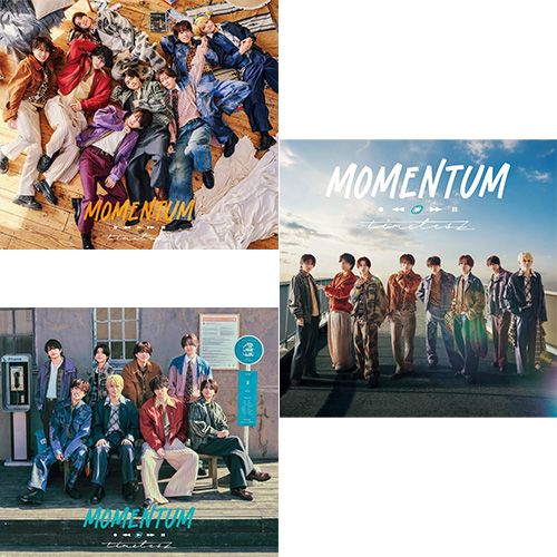 CD 【新品】 【3形態DVD付セット】MOMENTUM (初回限定盤A+初回限定盤B+