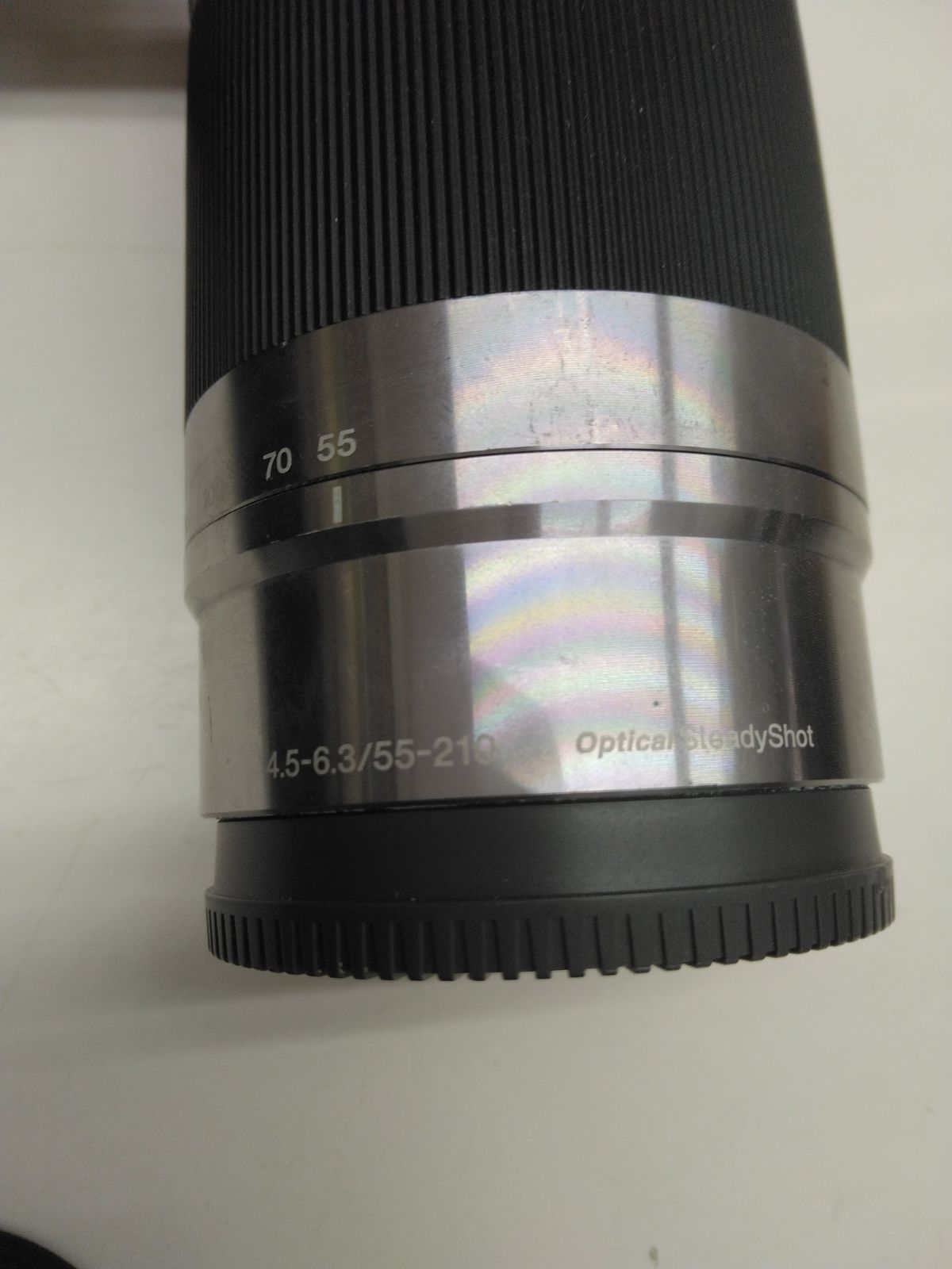 OSS F4.5-6.3 E 55-210mm SONY SEL55210 - 難有品・ジャンク品＞ソニー 