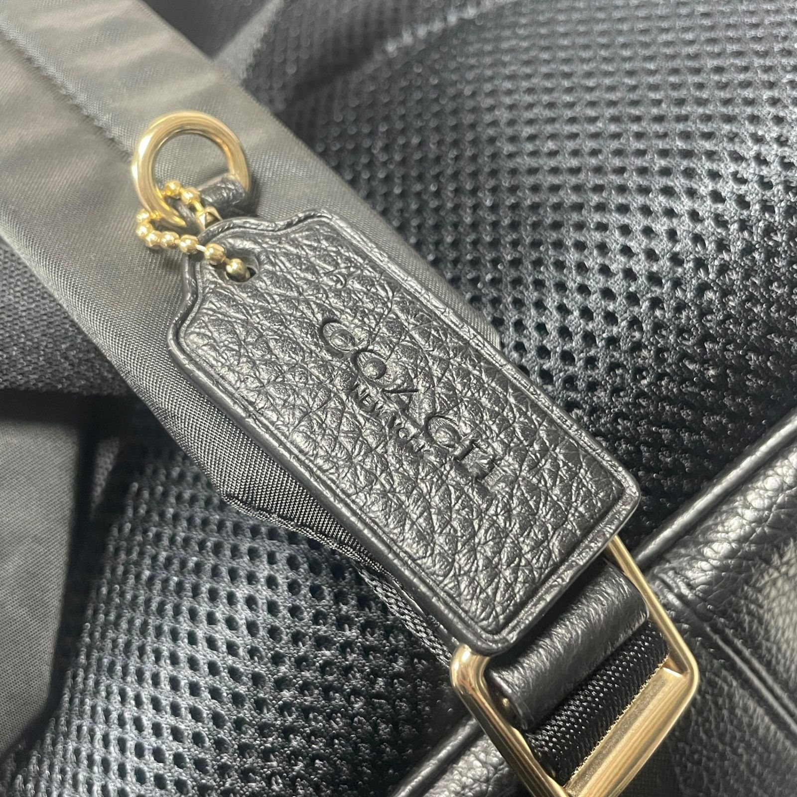 ◇コーチ COACH シグネチャー NJ2221-5671 リュック ブラック×ブラウン 