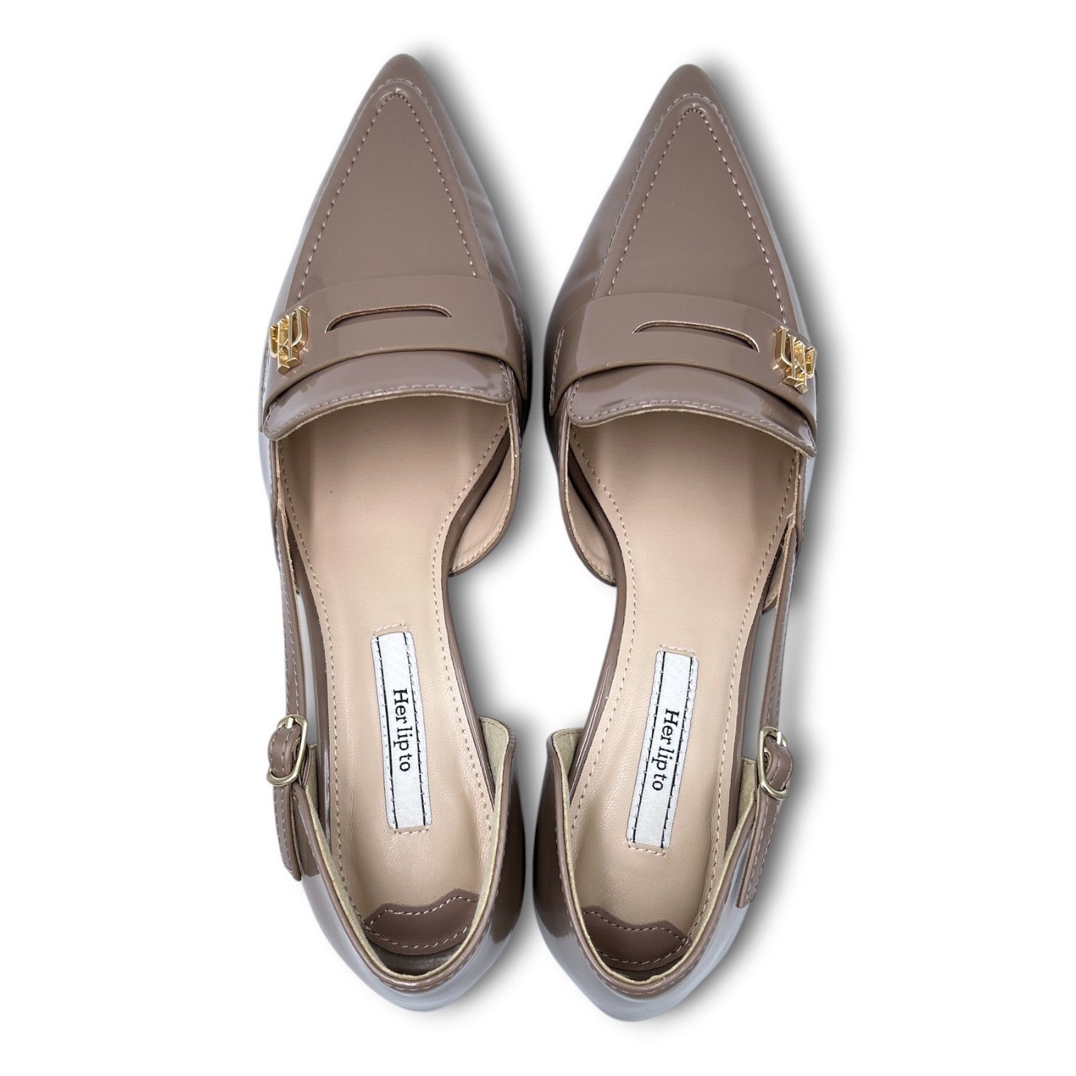新品 未使用 タグ付き 箱付き Her lip to ハーリップトゥ Trois Heel