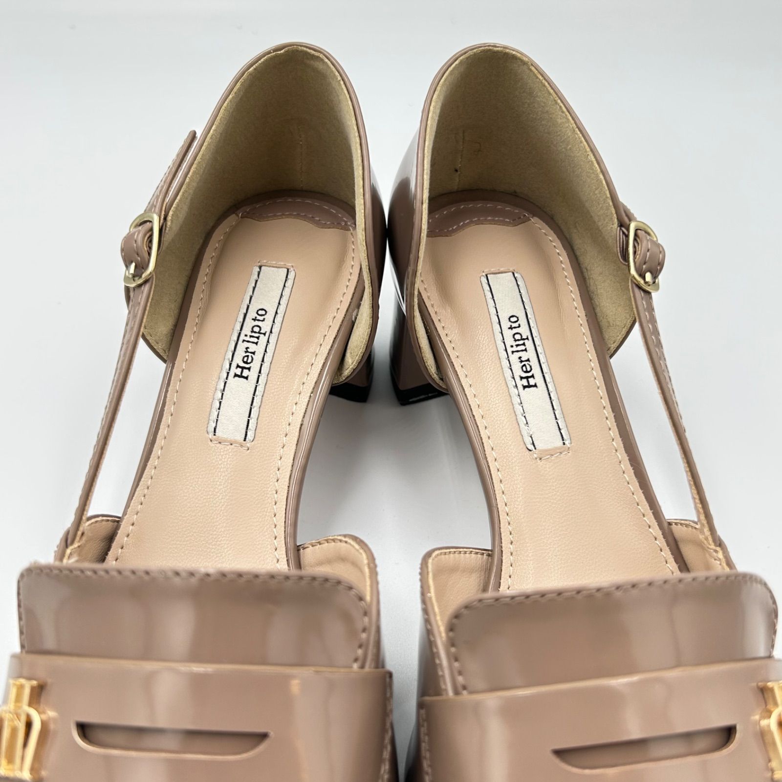 新品 未使用 タグ付き 箱付き Her lip to ハーリップトゥ Trois Heel