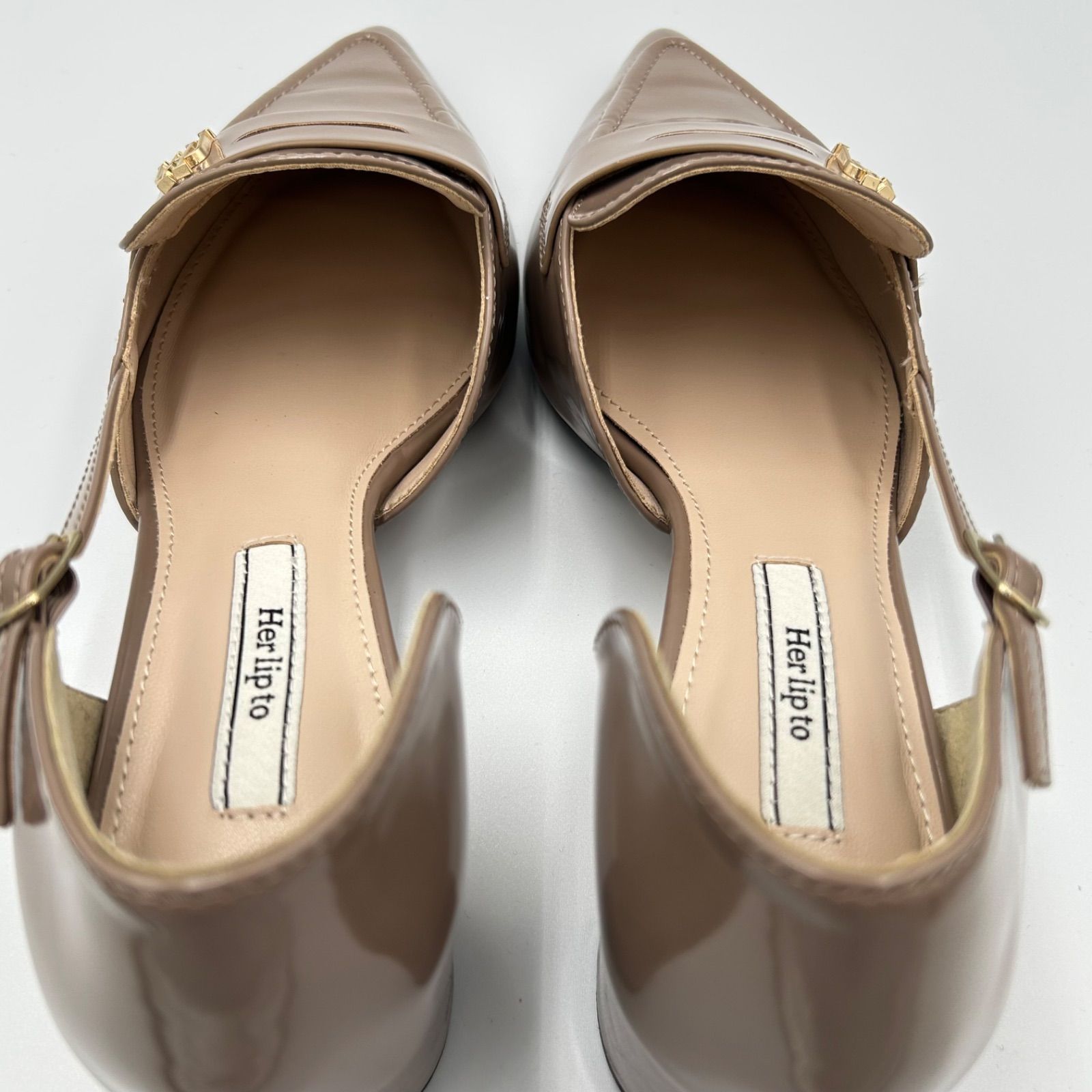 新品 未使用 タグ付き 箱付き Her lip to ハーリップトゥ Trois Heel