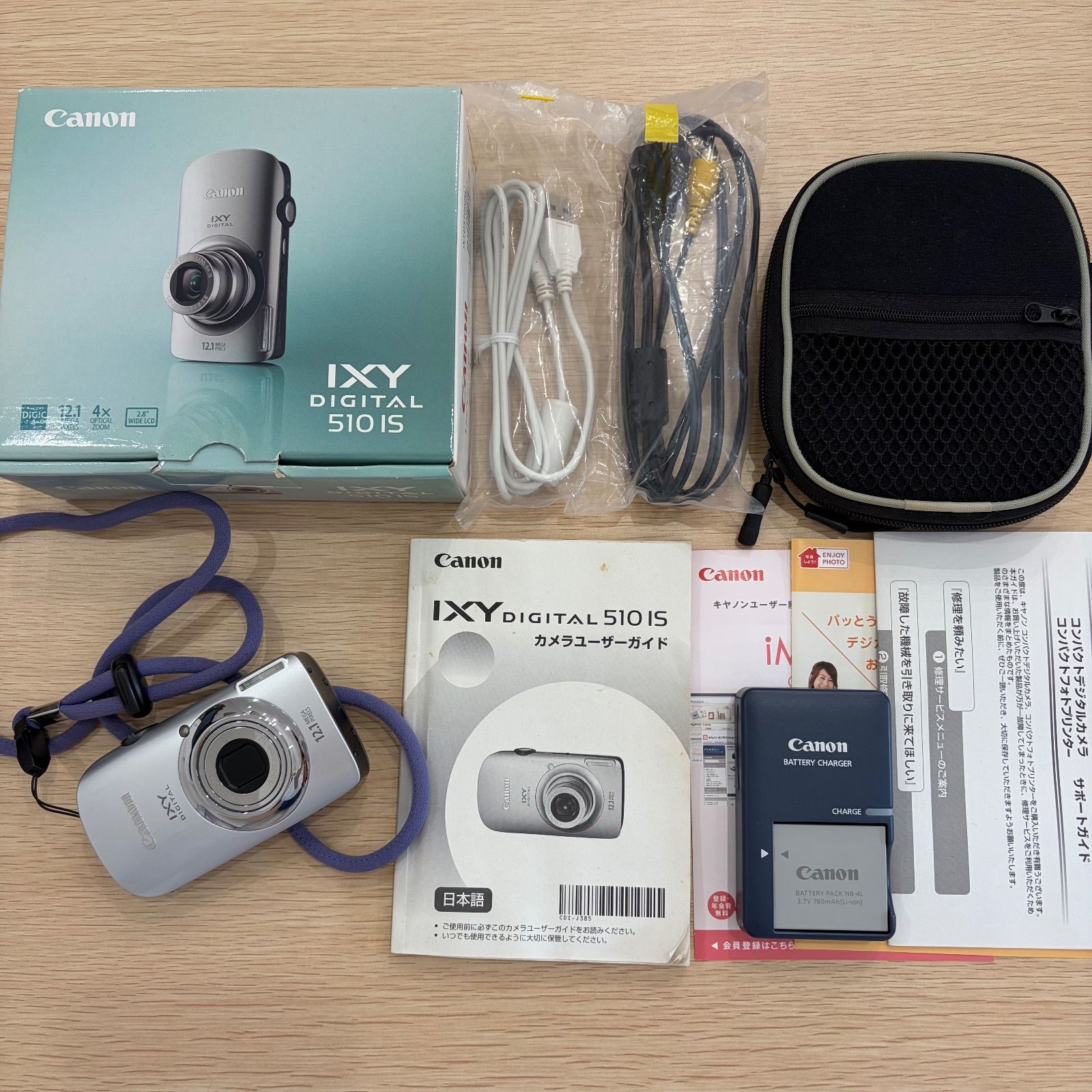 Canon IXY DIGITAL 510IS デジカメ 付属品多数 - メルカリ