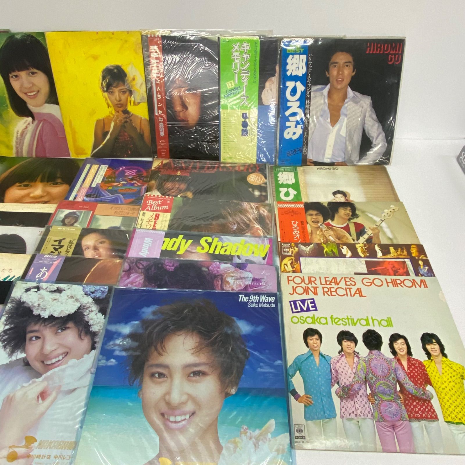 昭和アイドル LPレコード 約30枚セット 山口百恵 郷ひろみ 中森明菜