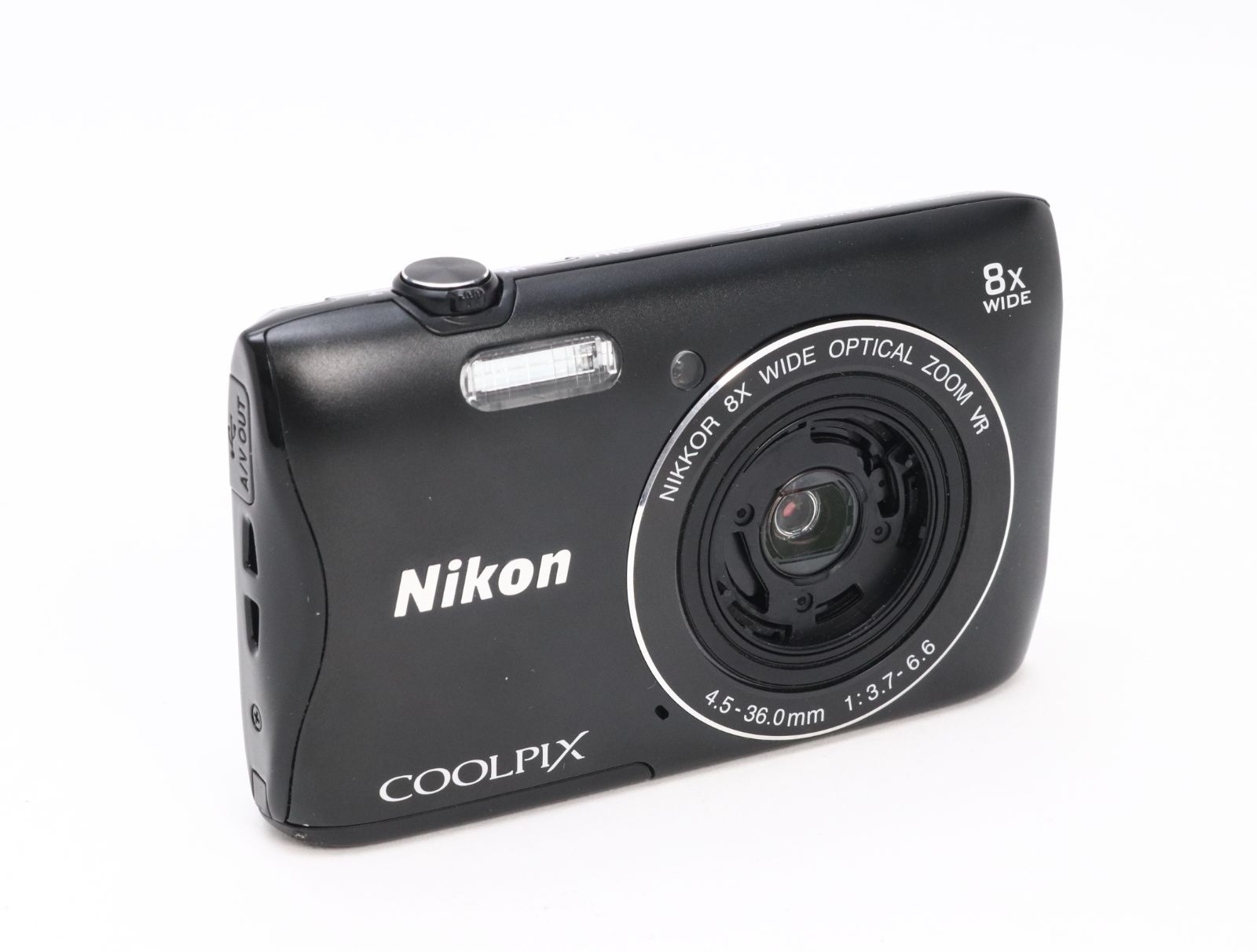 D (ジャンク) Nikon ニコン COOLPIX S3700 ブラック 返品不可 44-257
