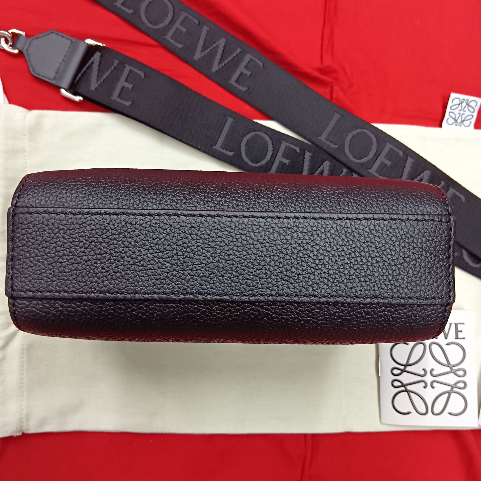 LOEWE クロスボディ カメラバッグ ミニ ロエベ ソフトグレインカーフ
