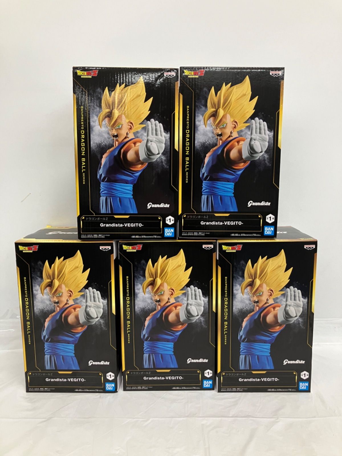 未開封 ドラゴンボールZ Grandista ベジット フィギュア 5個セット