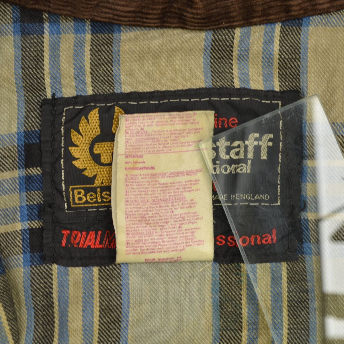 Belstaff】70s イングランド製 TRIALMASTER PROFESSINAL トライアル